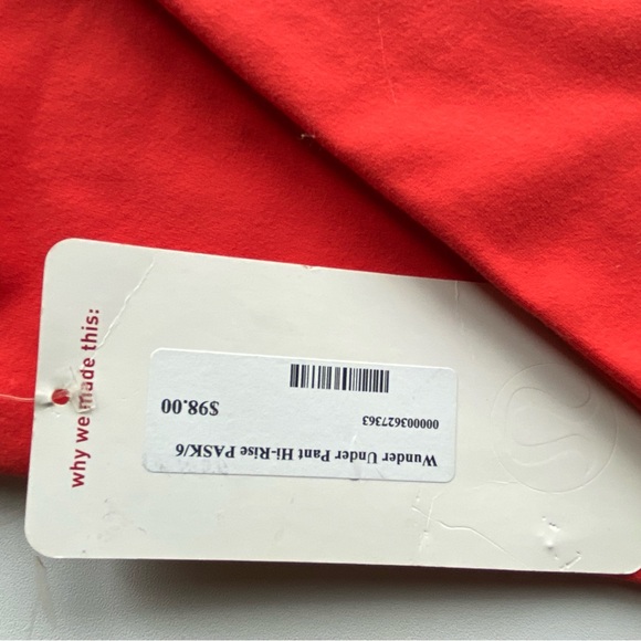 Lululemon wunder-under high rise leggings - Picture 5 of 6